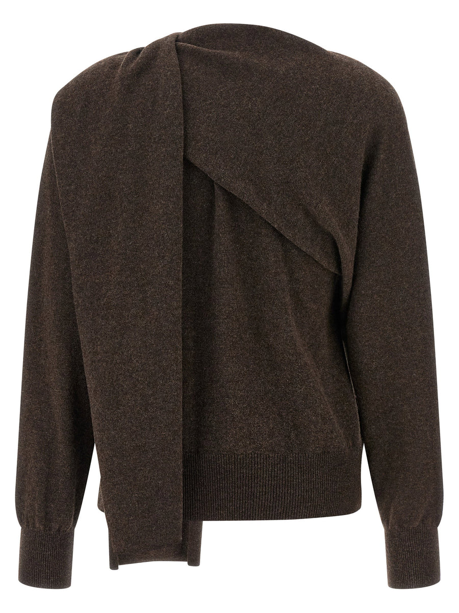 Ferragamo Scarf Cardigan