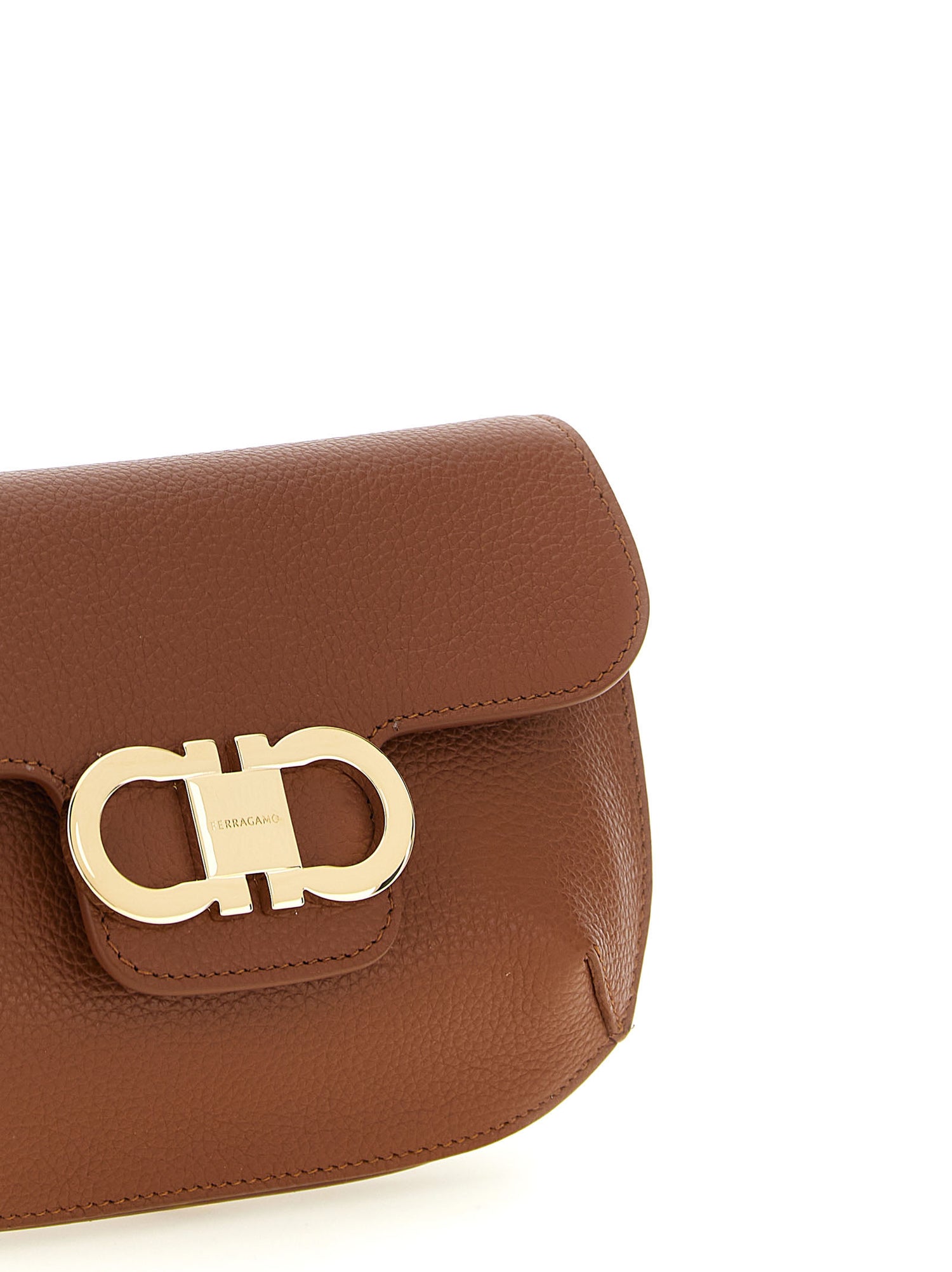 Ferragamo Double Gancini Mini Crossbody Bag