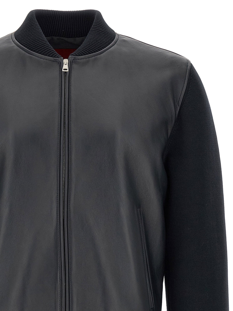 Gucci Bomber Jacket With Tassel And Sweater