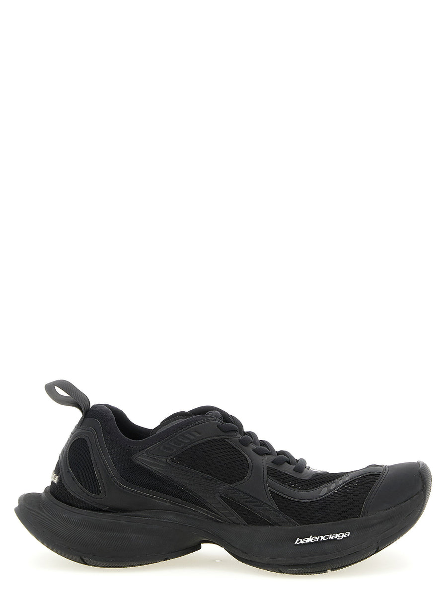 Balenciaga Circuit Sneakers For Women Black Multimaterial Upper Premium Comfort And Modern Edge