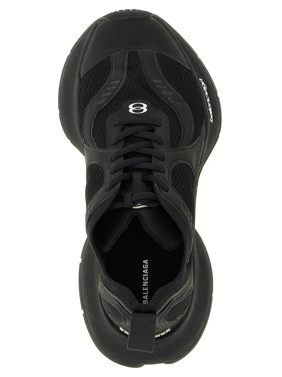 Balenciaga Circuit Sneakers For Women Black Multimaterial Upper Premium Comfort And Modern Edge