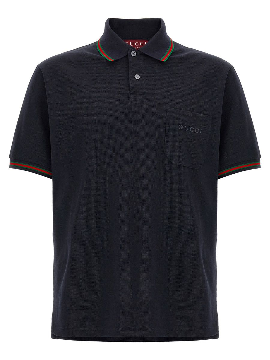 Gucci Nastro Web Polo Shirt
