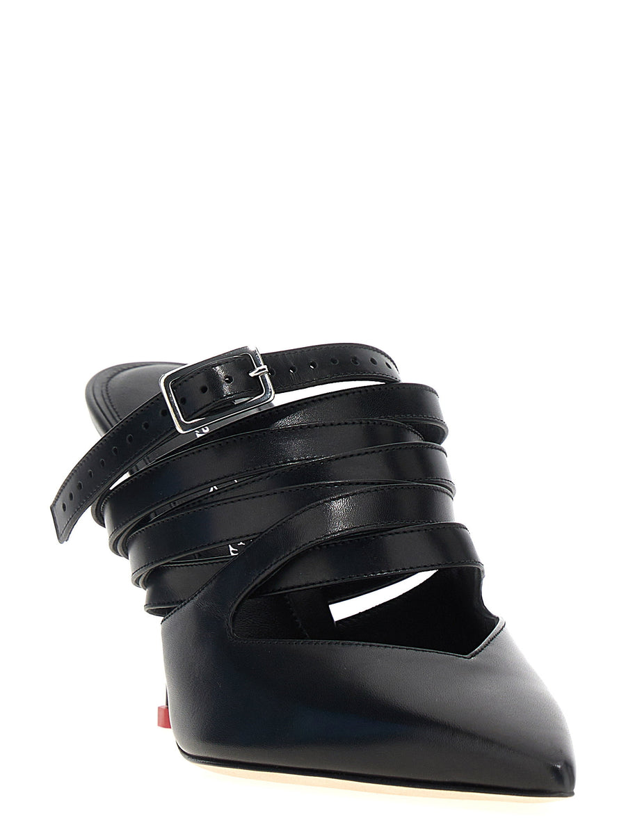 Alexander McQueen Strap Mules