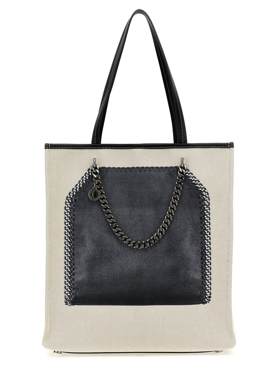Stella McCartney Trompe Loeil Print On Shopping Bag For Women Versatile 3D Chain Detail