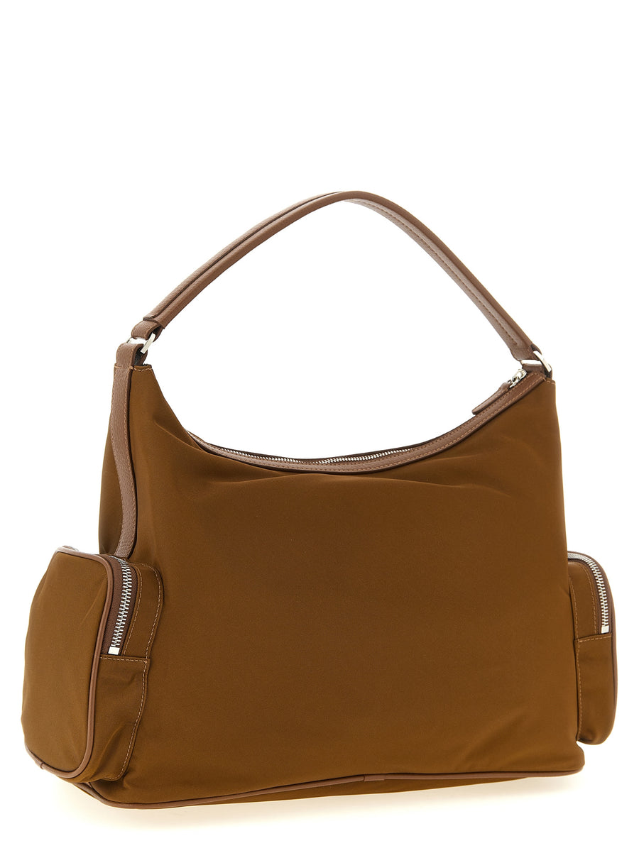 Stella McCartney Dartmoor Shoulder Bag For Modern Women Eco Friendly Regenerated Nylon Multi Pocket