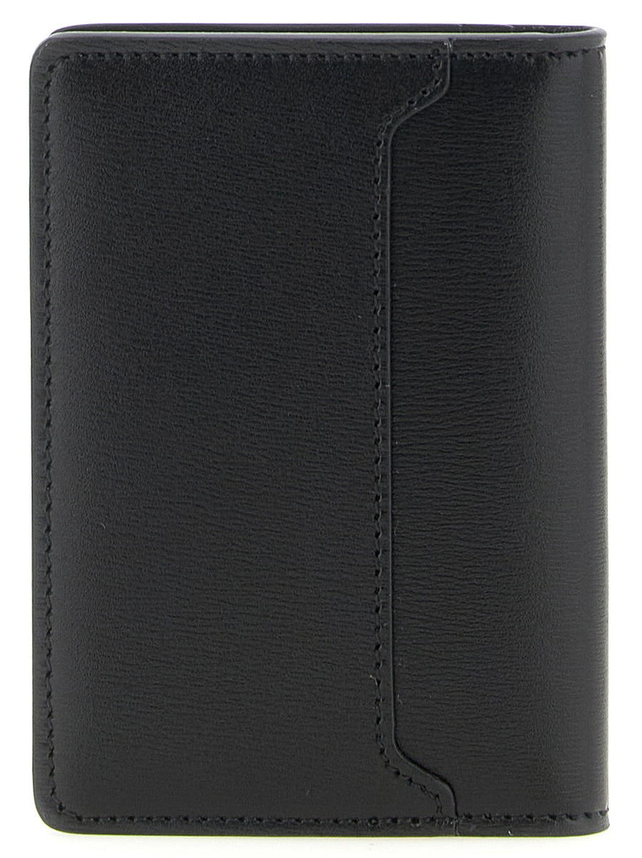 Fendi Squared FF Card Holder For Men Premium Calfskin Ultra Slim Wallet Alternative