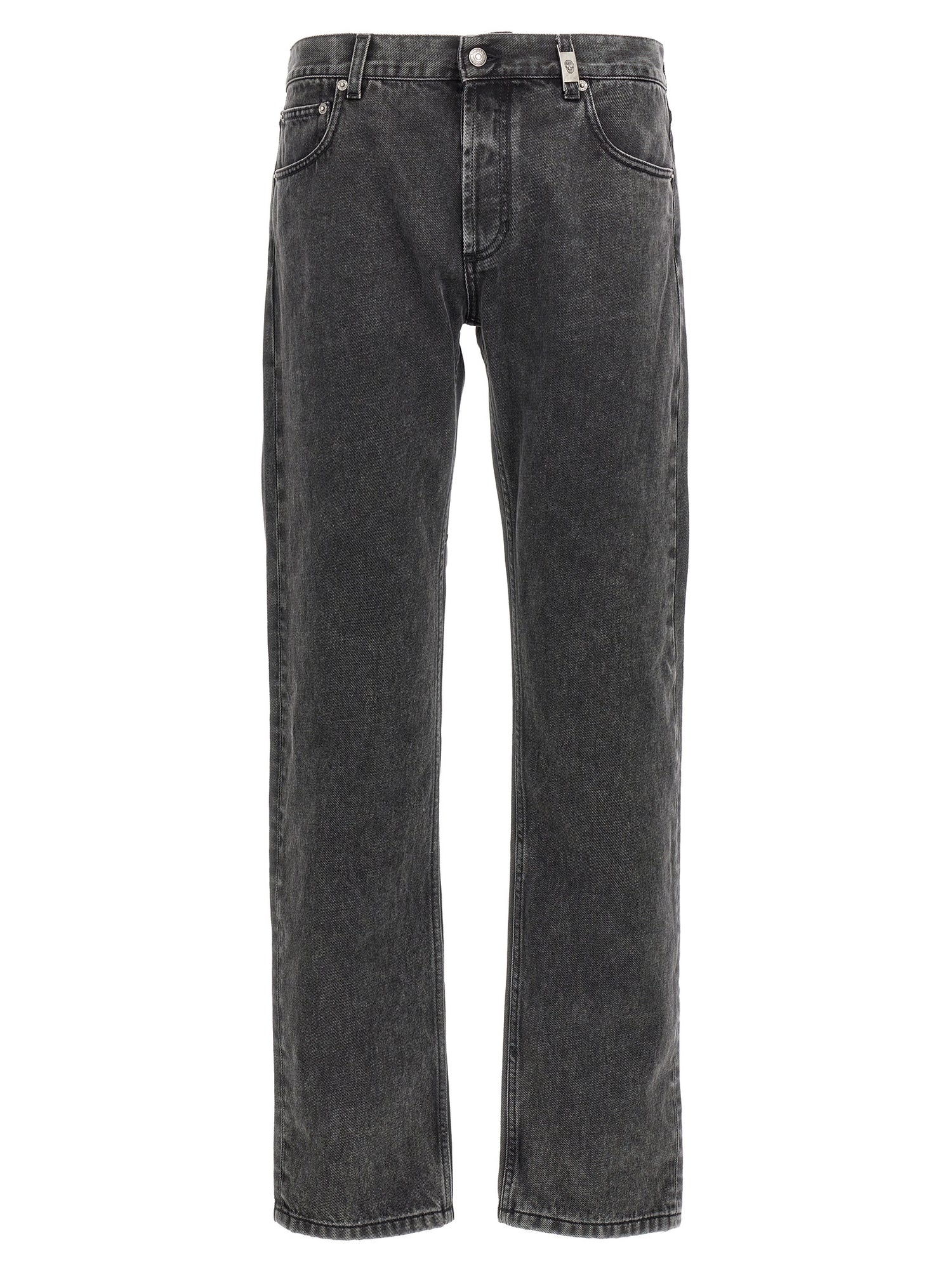 Alexander McQueen Metal Plate Jeans