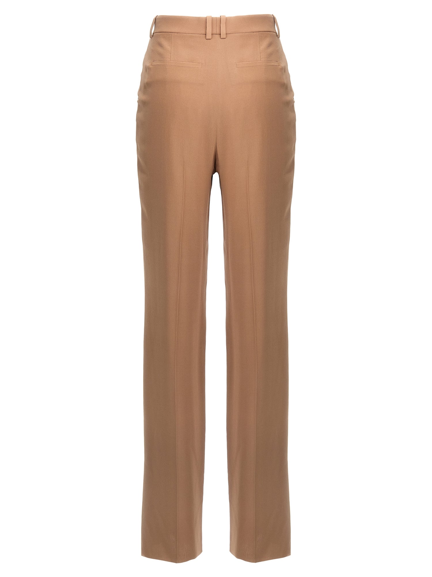 Saint Laurent Crepe Silk Pants