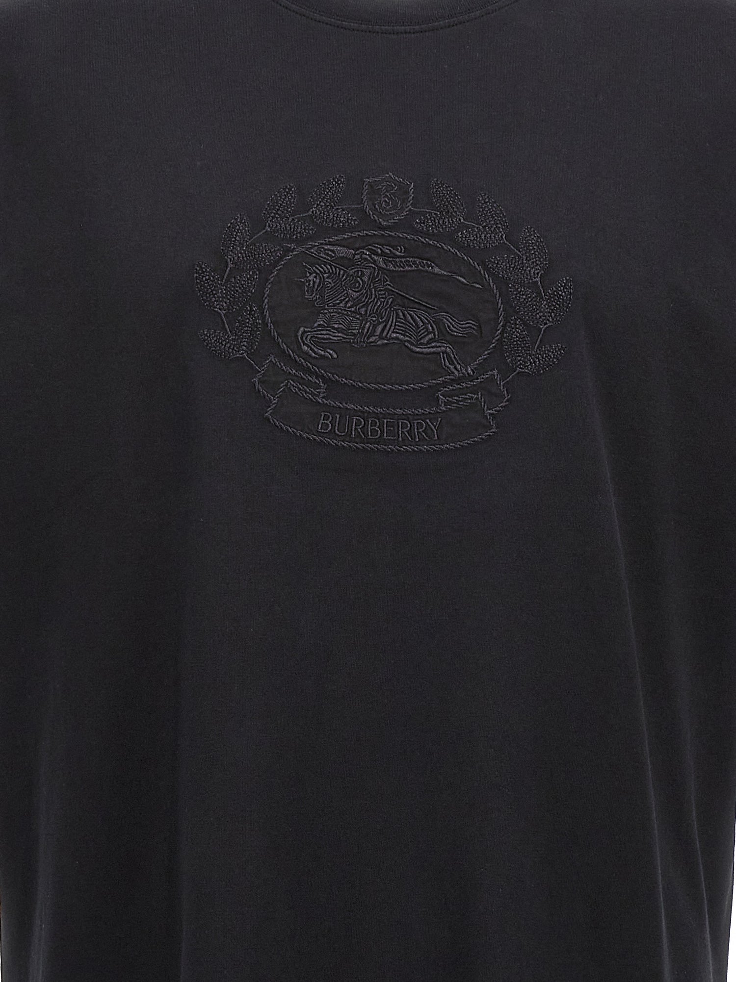 Burberry Logo Embroidery T-shirt
