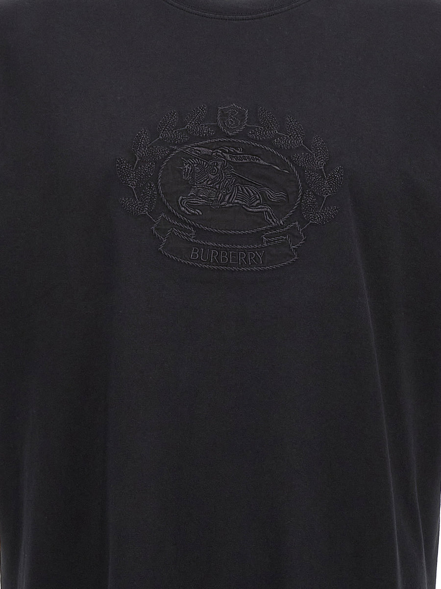 Burberry Logo Embroidery T-shirt