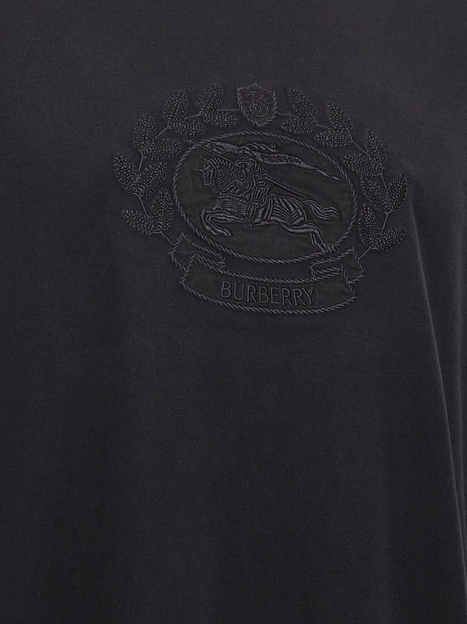 Burberry Logo Embroidery T-shirt