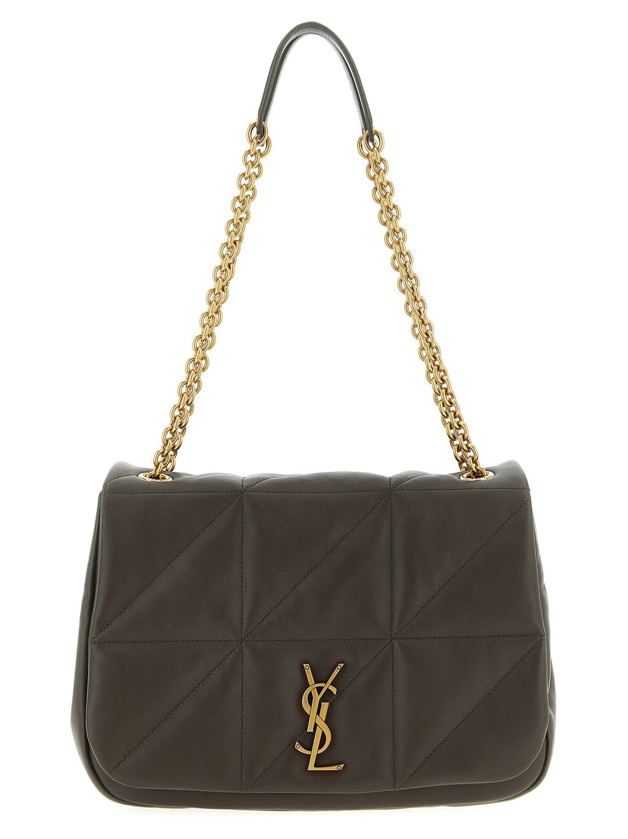 Saint Laurent Jamie 4.3 Medium Green Lamb Nappa Leather Shoulder Bag