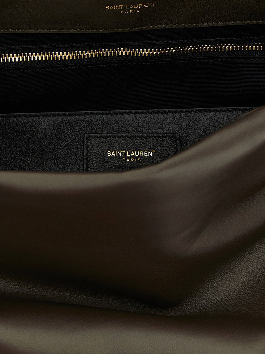 Saint Laurent Jamie 4.3 Medium Green Lamb Nappa Leather Shoulder Bag