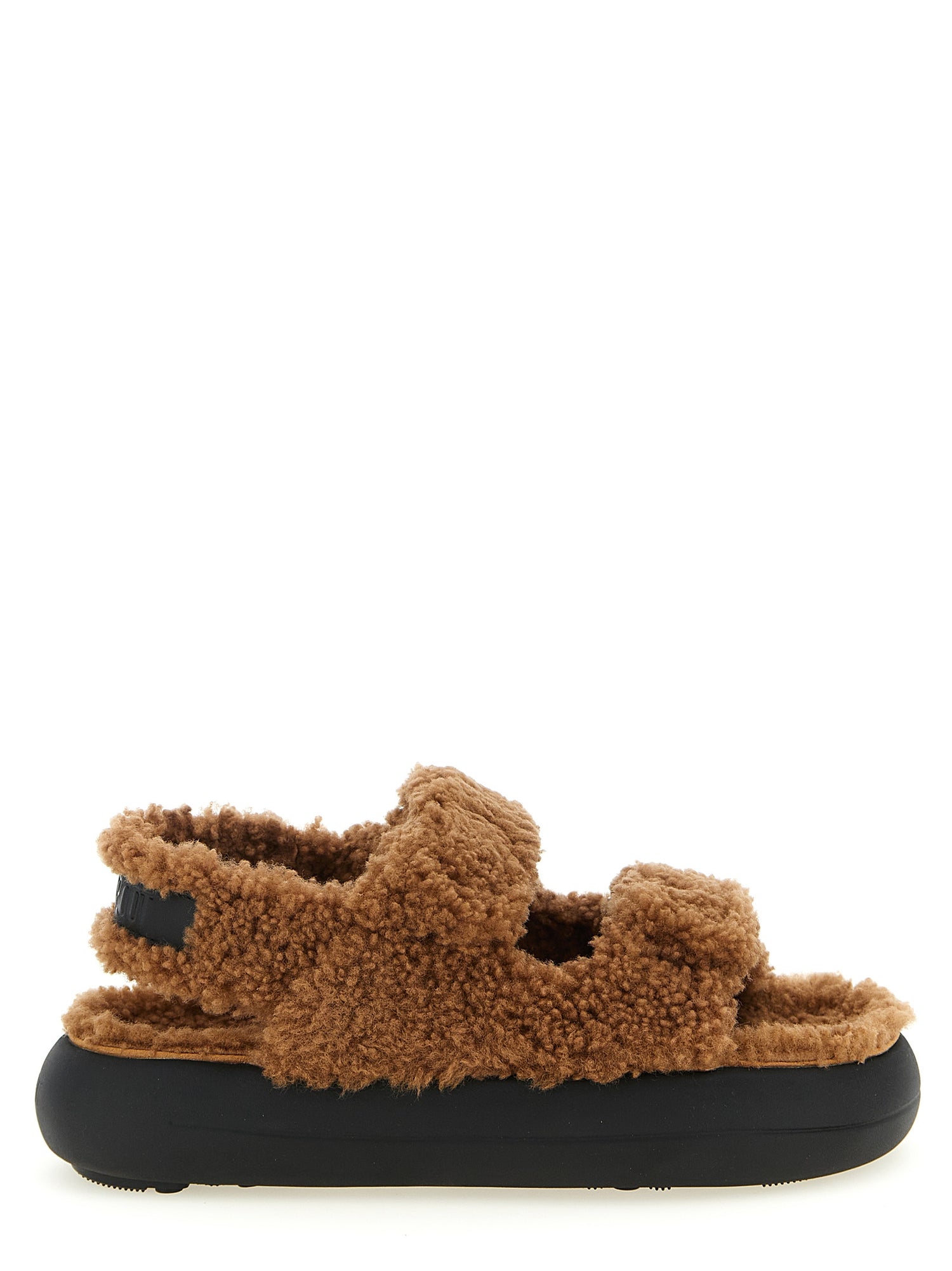 Moon Boot Shearling Sandals