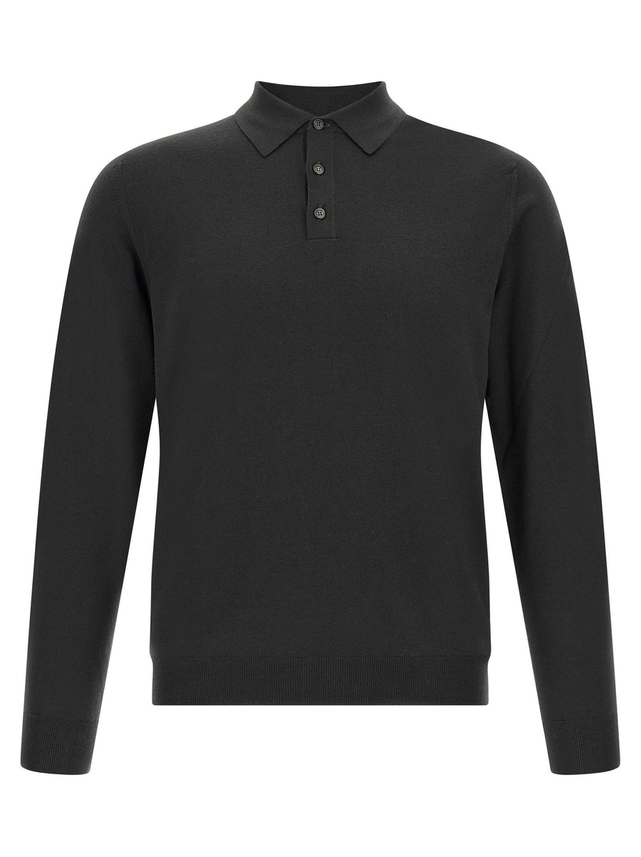 Zanone Flexwool Wool Polo Shirt