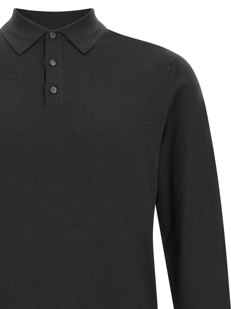 Zanone Flexwool Wool Polo Shirt