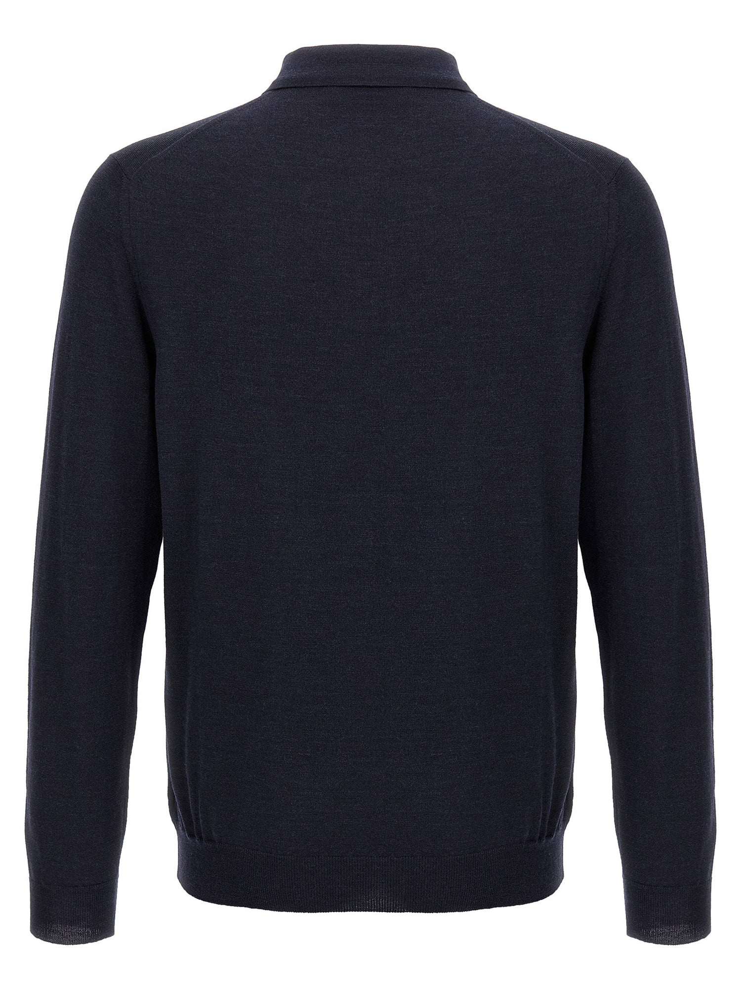 Zanone Virgin Wool Polo Shirt