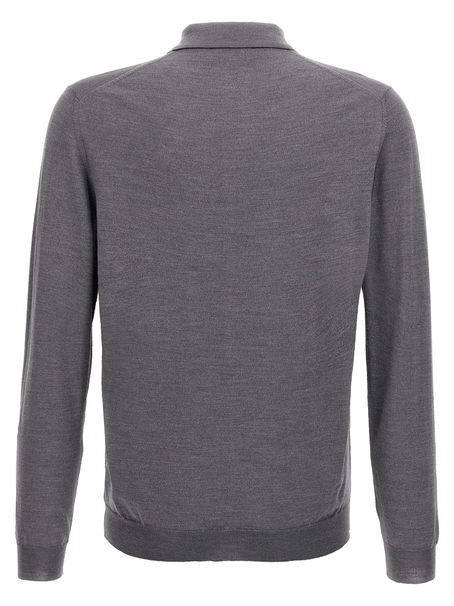 Zanone Virgin Wool Polo Shirt