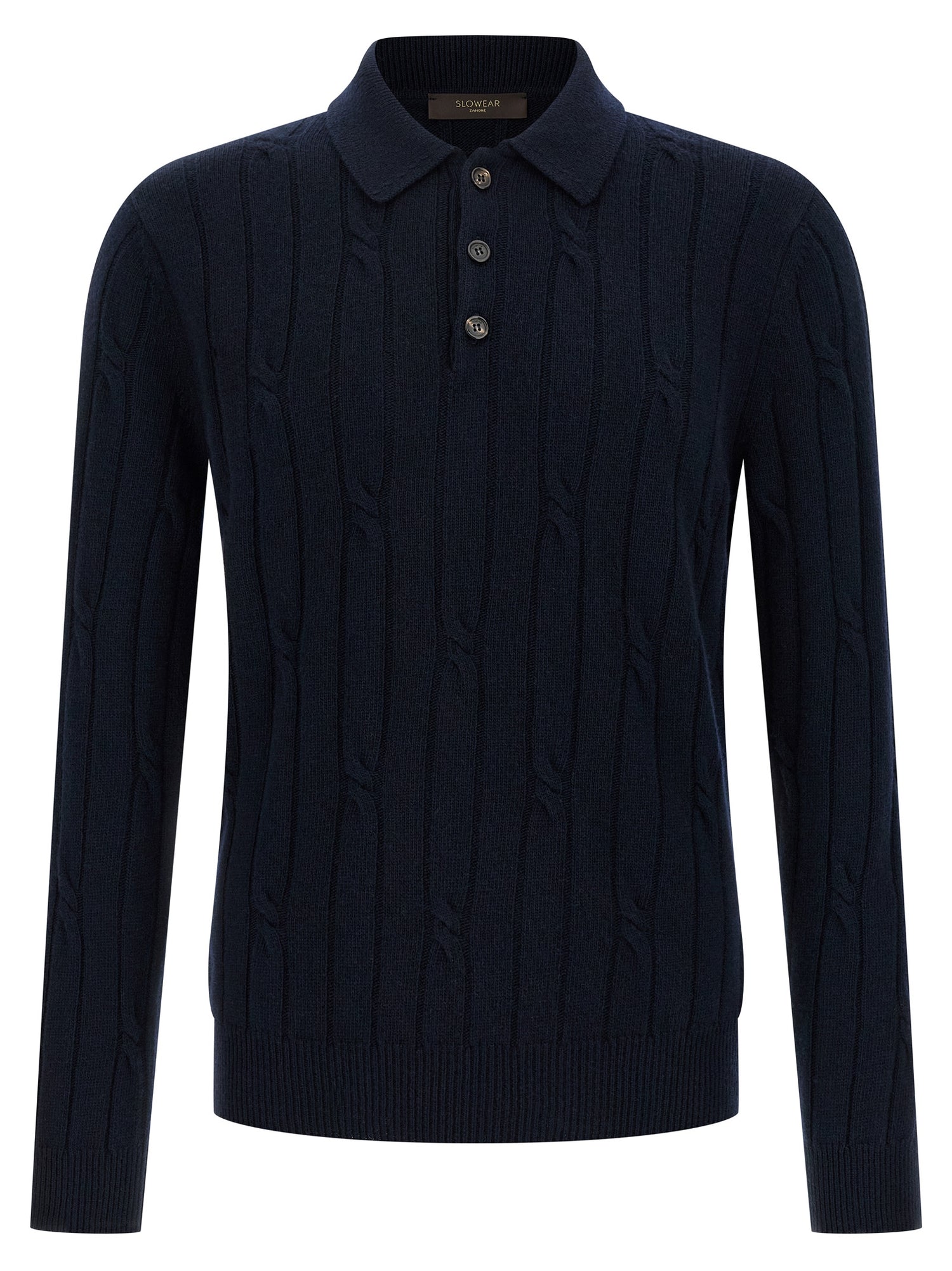 Zanone Cashmere Polo Shirt