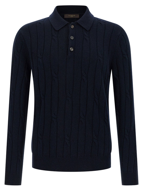 Zanone Cashmere Polo Shirt