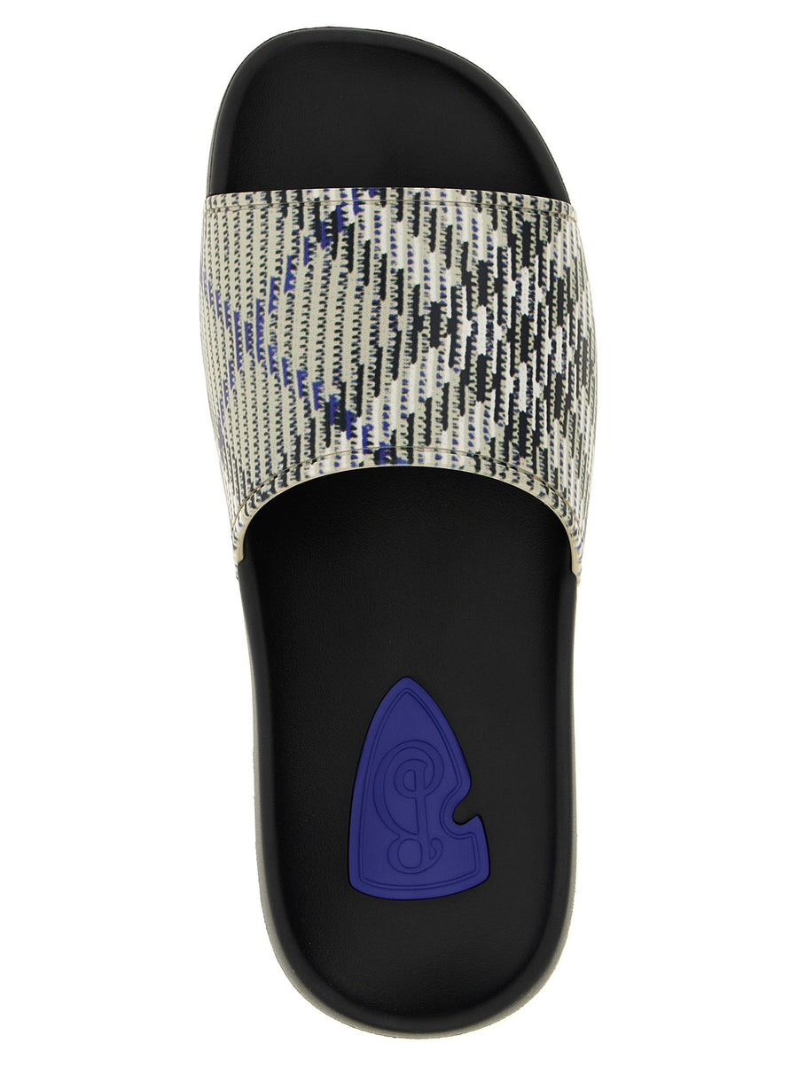 Burberry Dive Check Multicolor TPU Sandals For EU Men