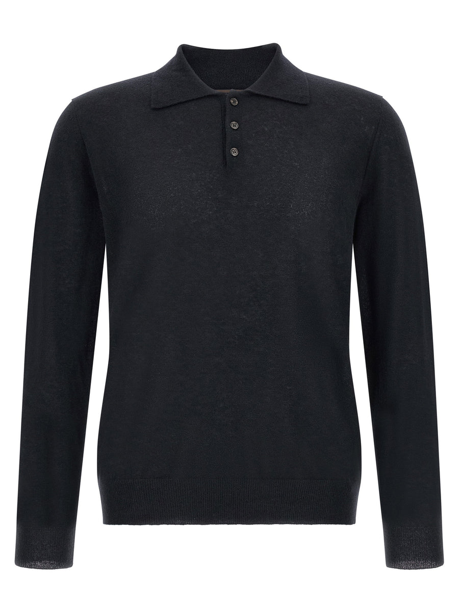 Zanone Cashmere Polo Shirt