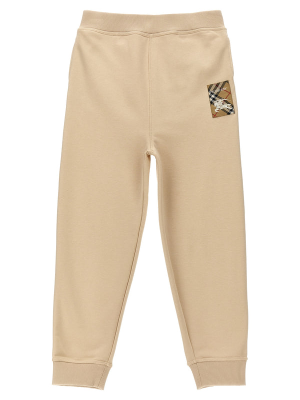 Burberry Jackson Joggers for Kids Premium Brushed Cotton 100% Organic Cotton Beige