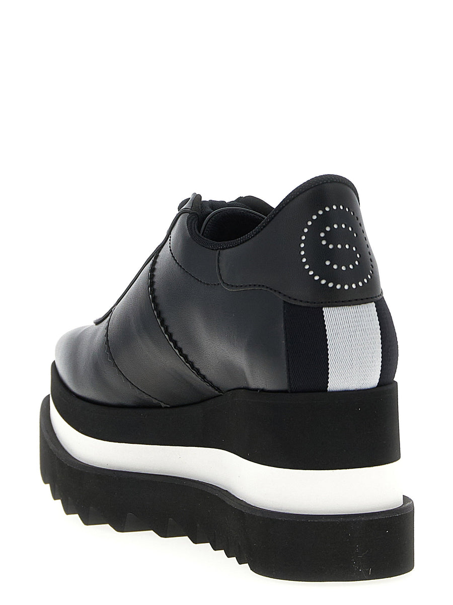 Stella McCartney Elyse Sandals Black Polyurethane Cruelty Free