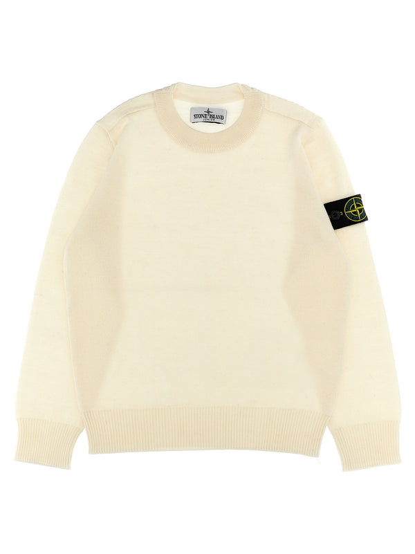 Stone Island Junior Logo Patch Sweater