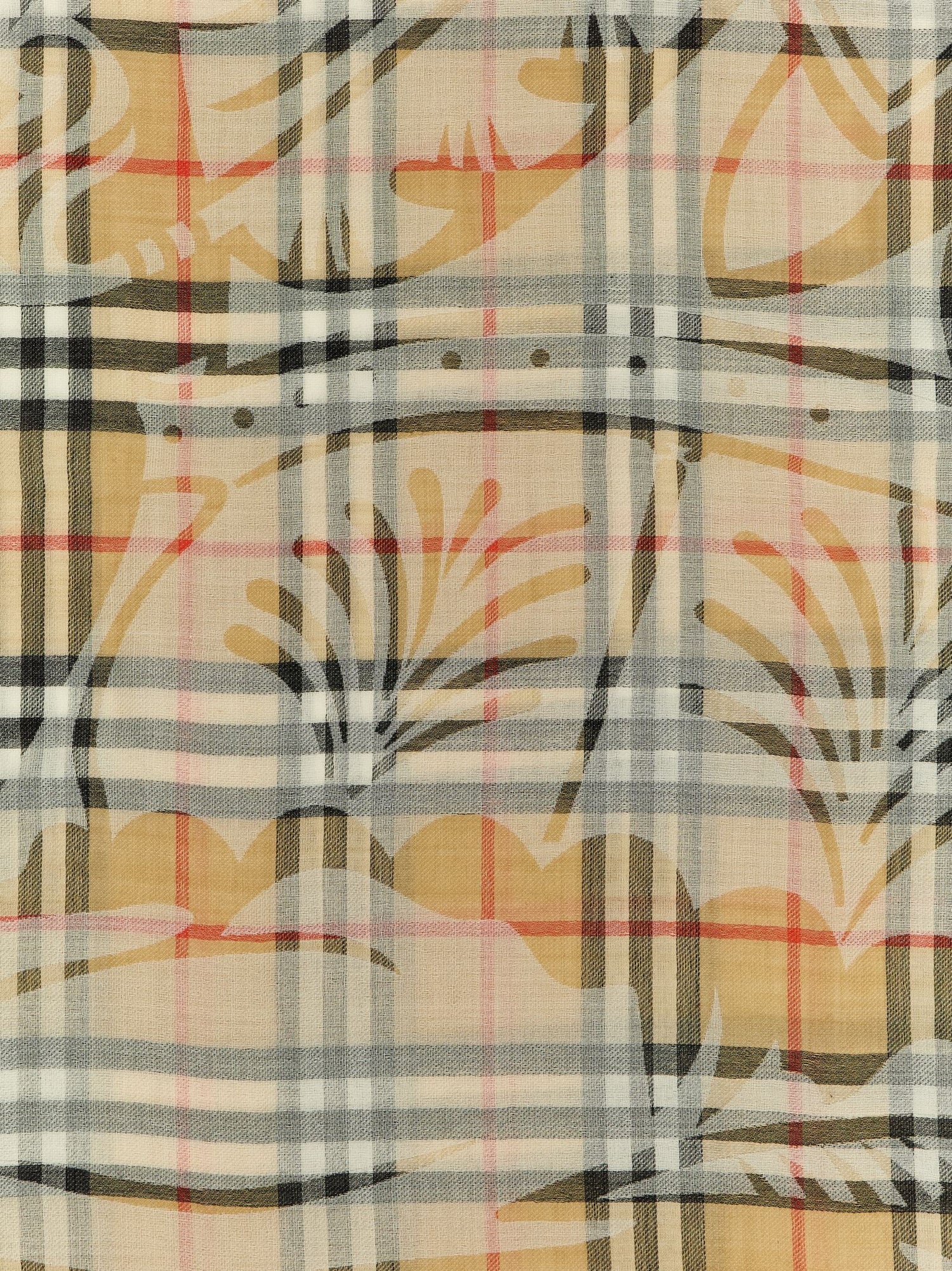 Burberry Equestrian Knight Design Scarf