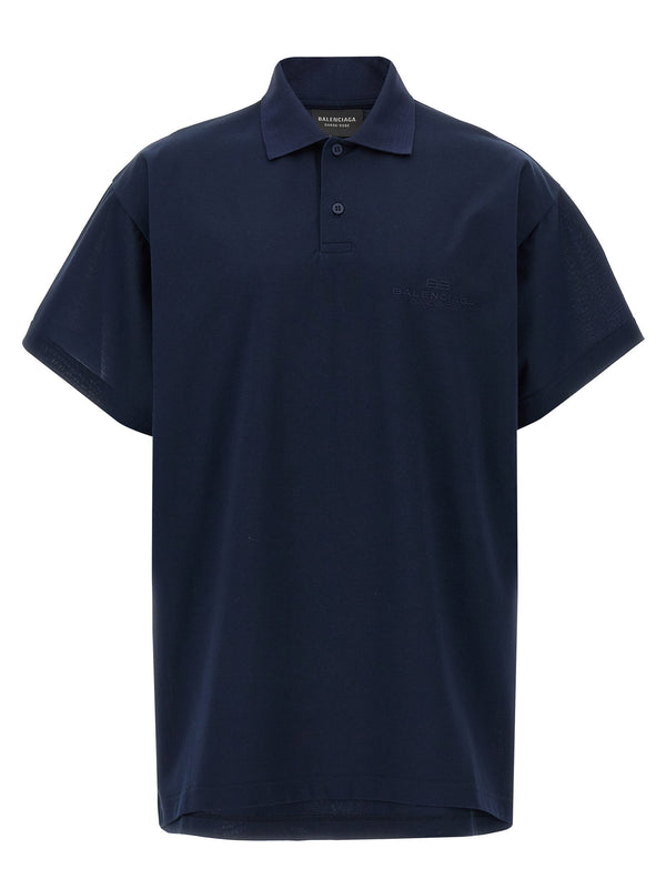 Balenciaga Embroidery Polo Shirt