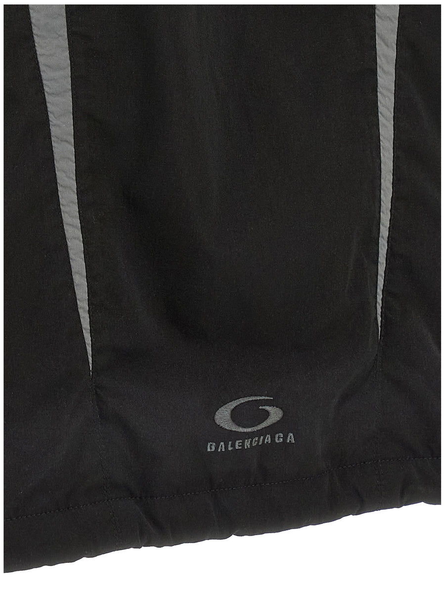 Balenciaga Tracksuit Loop Sports Icon Ampia Jacket For Men With Oversized Fit And Embroidery