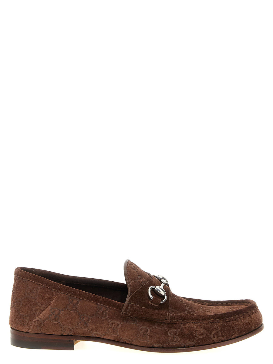 Gucci Horsebit 1953 Brown Calfskin Leather Loafers Unisex Moccasins UK Size