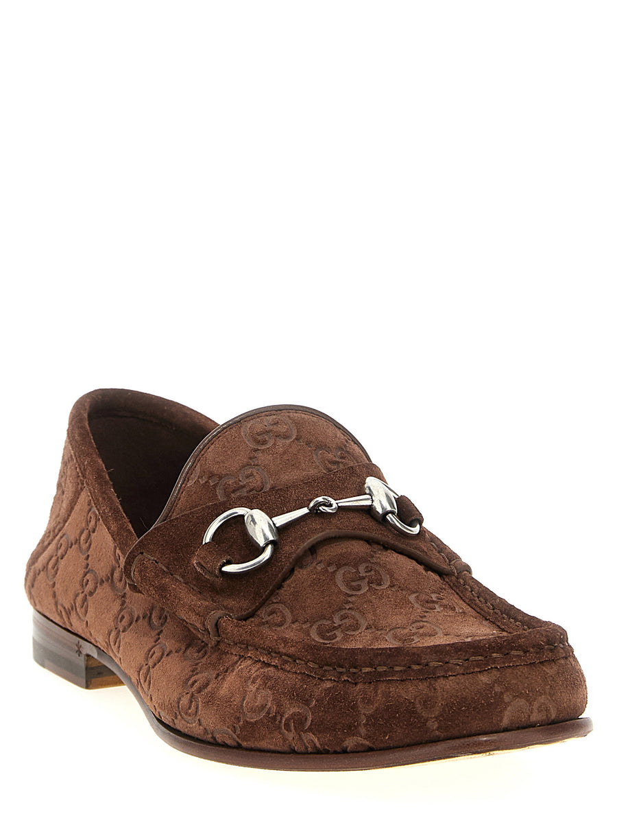 Gucci Horsebit 1953 Brown Calfskin Leather Loafers Unisex Moccasins UK Size