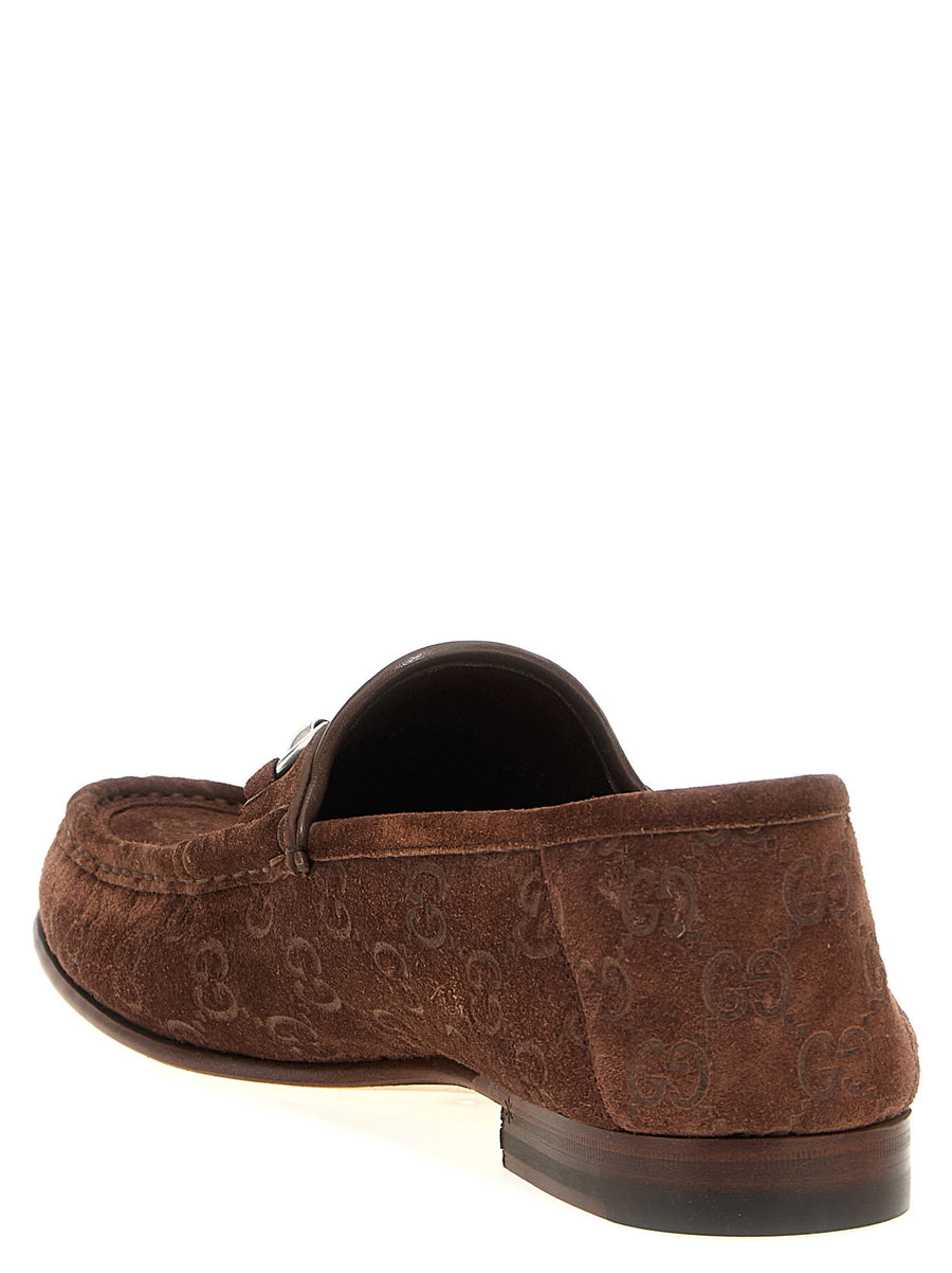 Gucci Horsebit 1953 Brown Calfskin Leather Loafers Unisex Moccasins UK Size