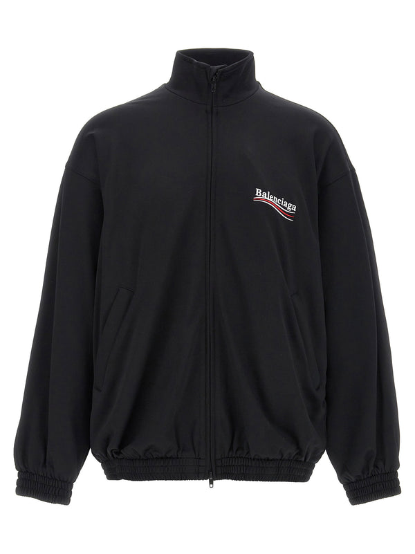 Balenciaga Logo Embroidery Sweatshirt
