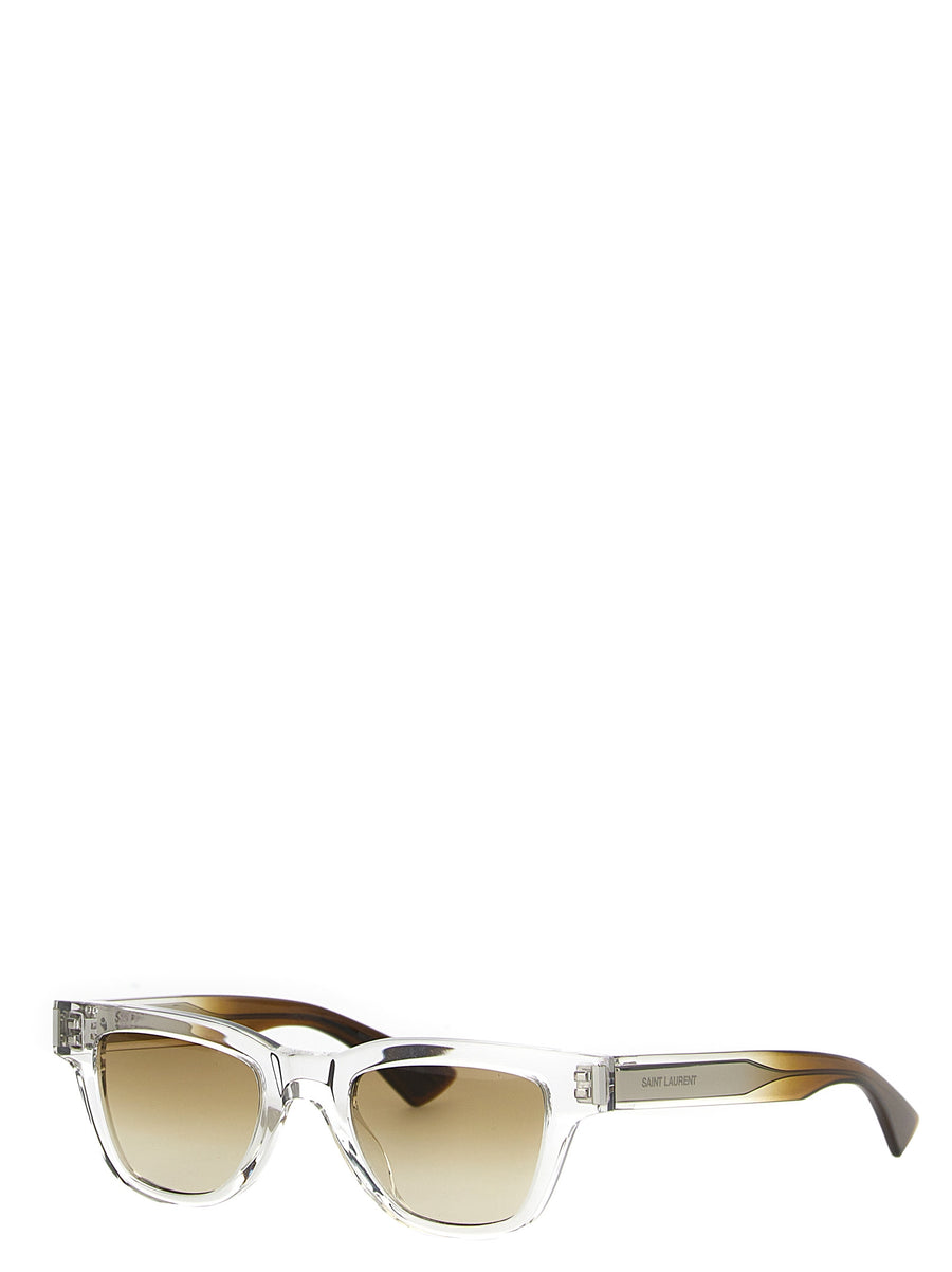 Saint Laurent SL 789 Sunglasses Multicolor Frame With Nylon Gradient Lenses And Logo Temples Unisex Luxury Eyewear