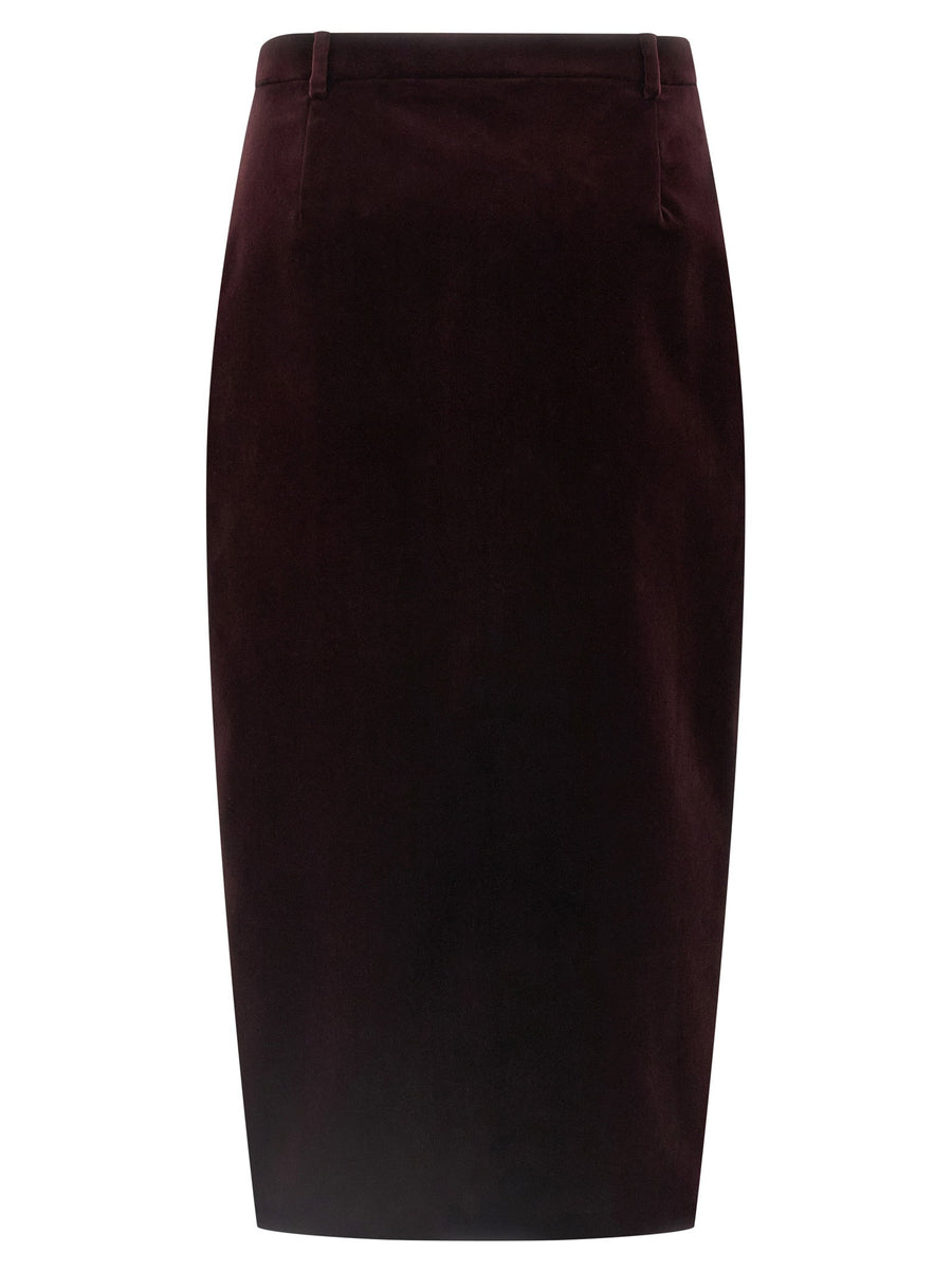 Saint Laurent Velvet Skirt