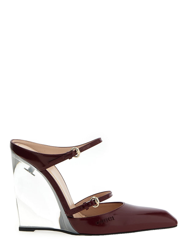 Gucci Rosso Ancora Sabots