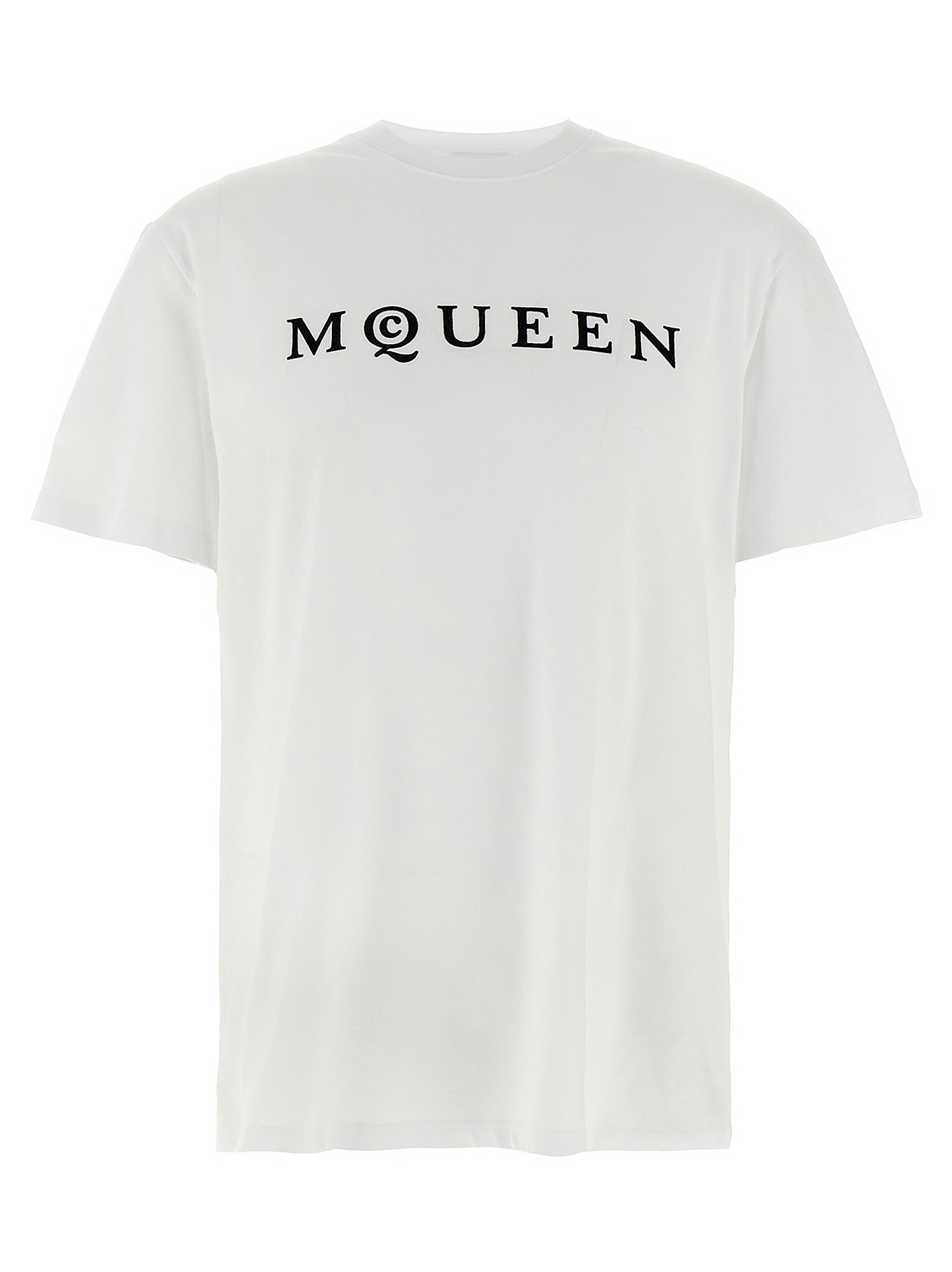 Alexander McQueen Flocked Mcqueen T-shirt