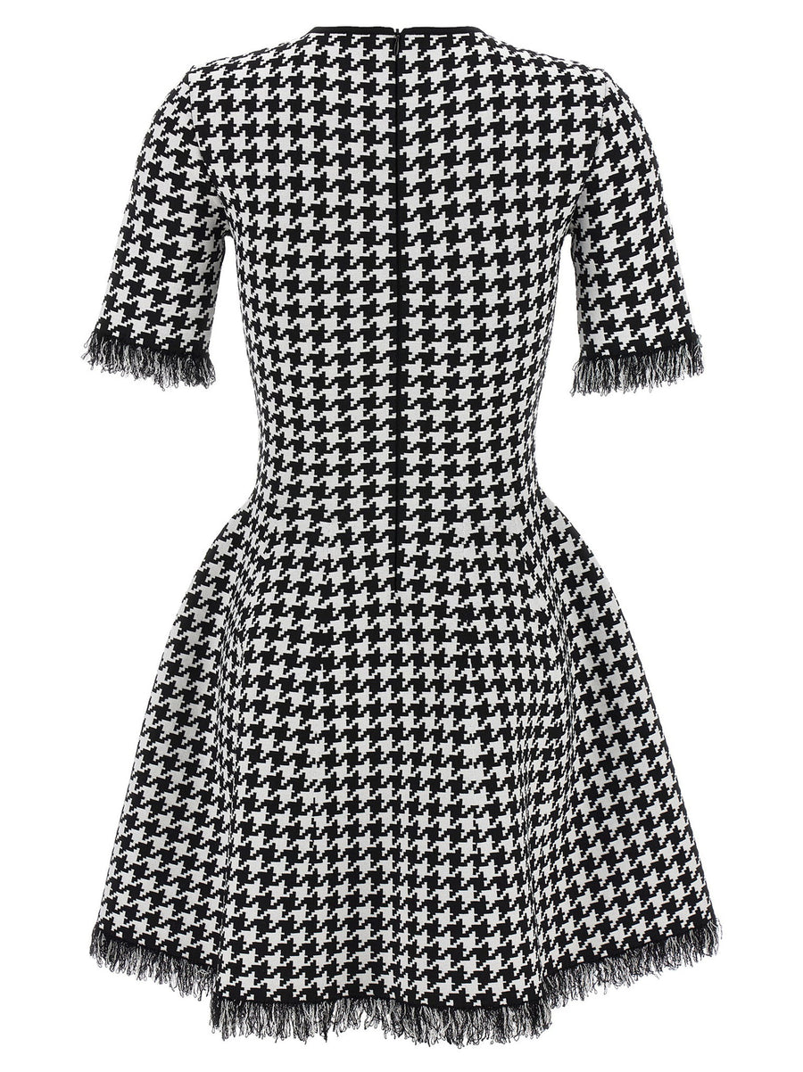 Alexander McQueen Houndstooth Dress