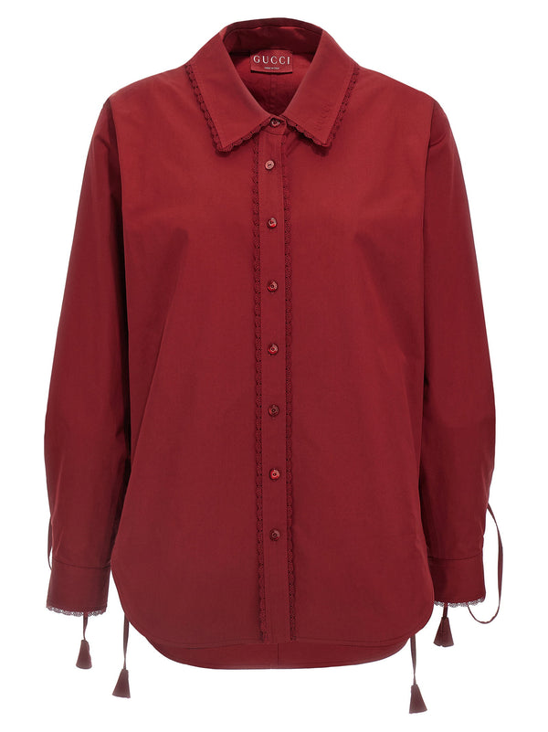 Gucci Lacing Shirt