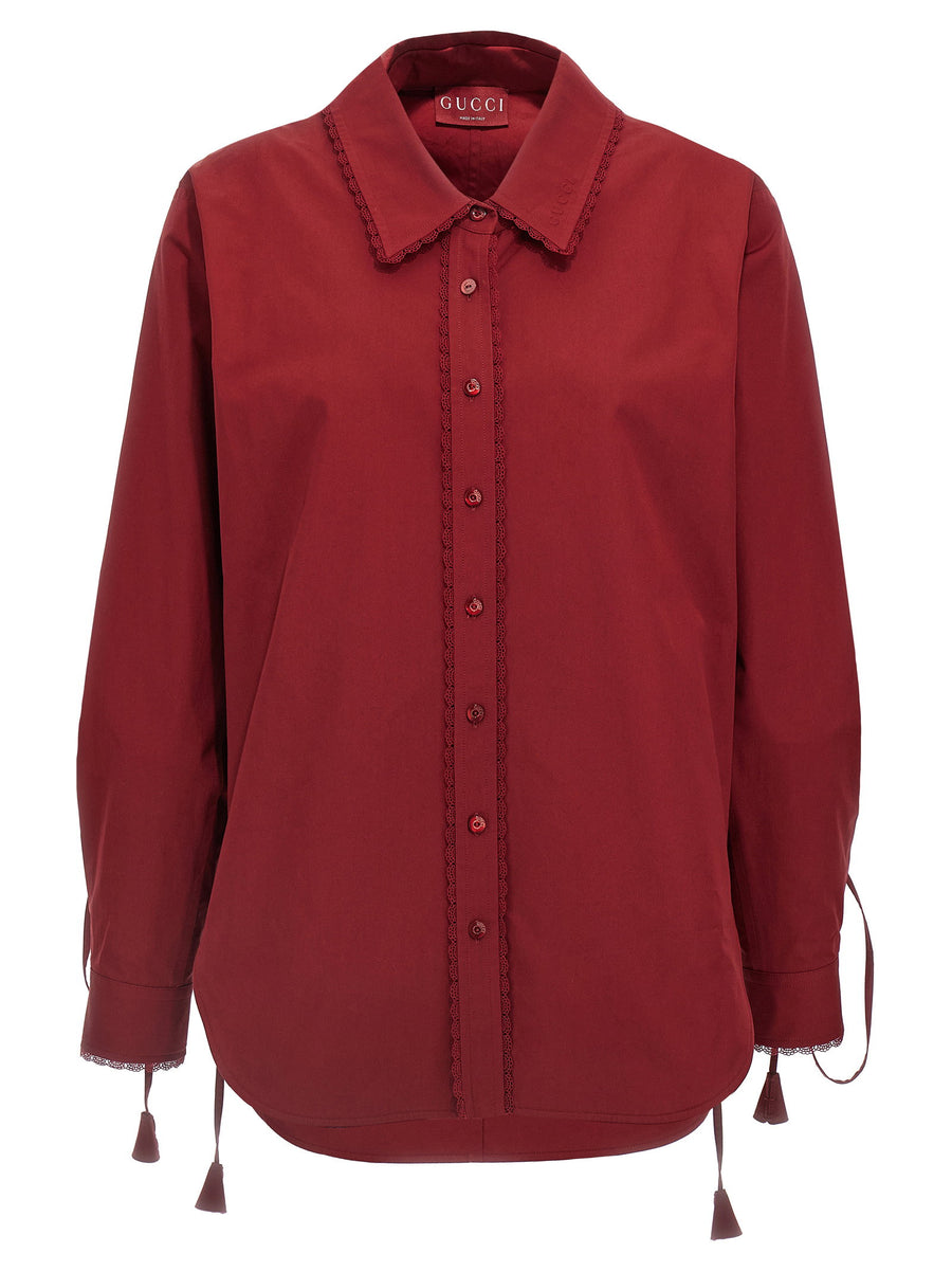 Gucci Lacing Shirt
