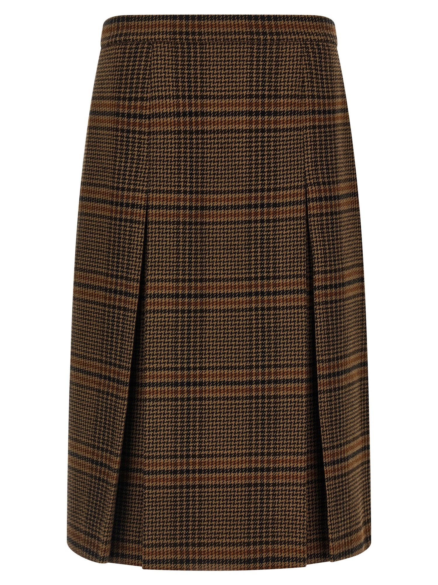 Saint Laurent Prince Of Wales Skirt