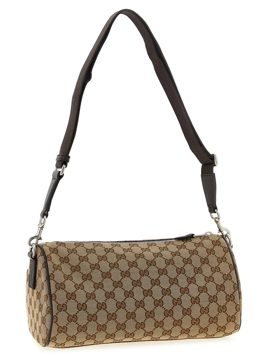 Gucci Small Gg Cylindrical Shoulder Strap