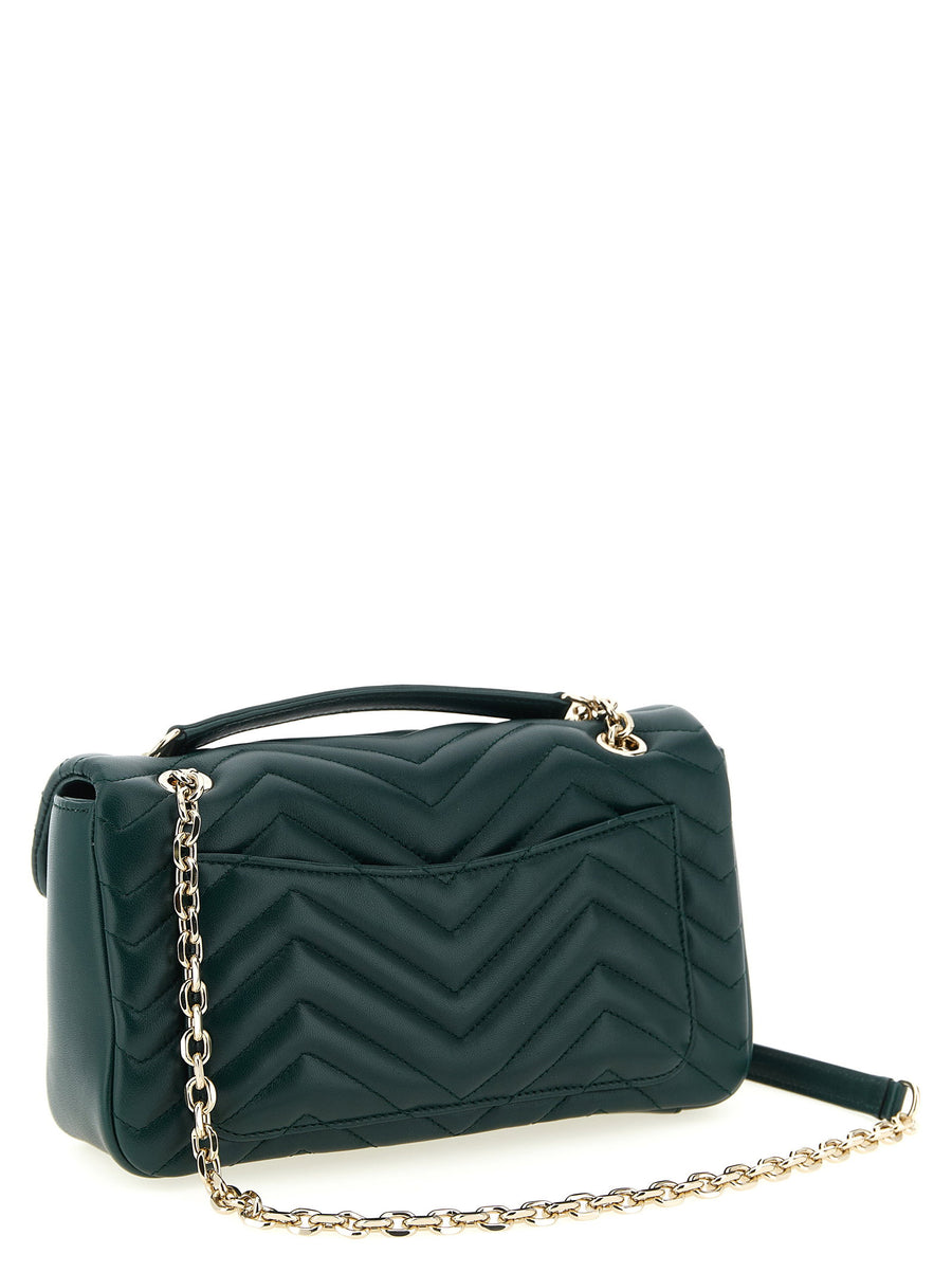 Gucci GG Marmont Green Lambskin Shoulder Bag One Size