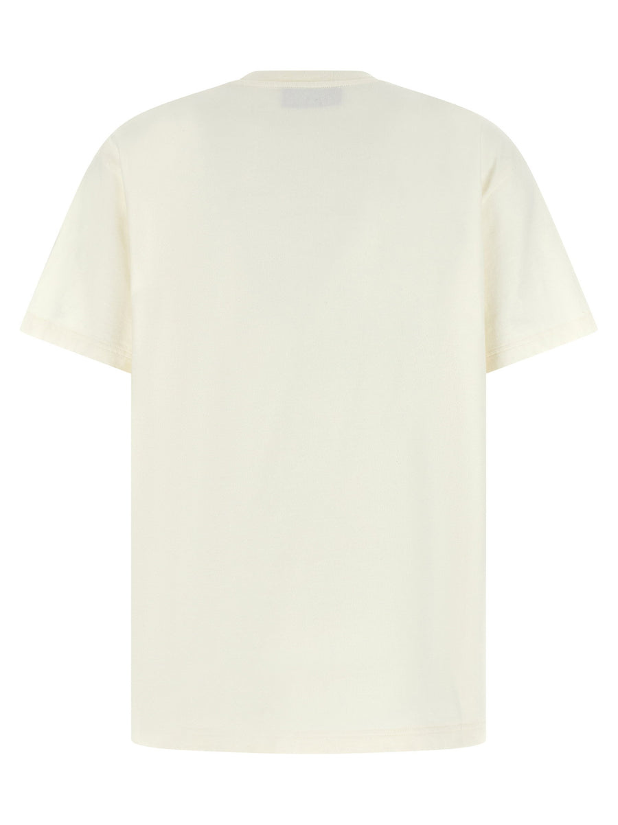 Gucci Est 1921 Embroidered T Shirt White Cotton Jersey