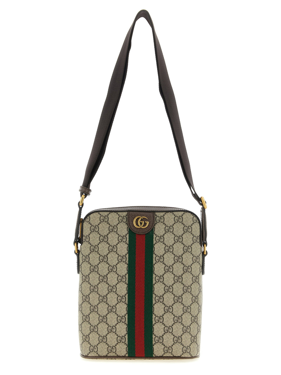 Gucci Ophidia Small Crossbody Bag Beige Coated GG Monogram