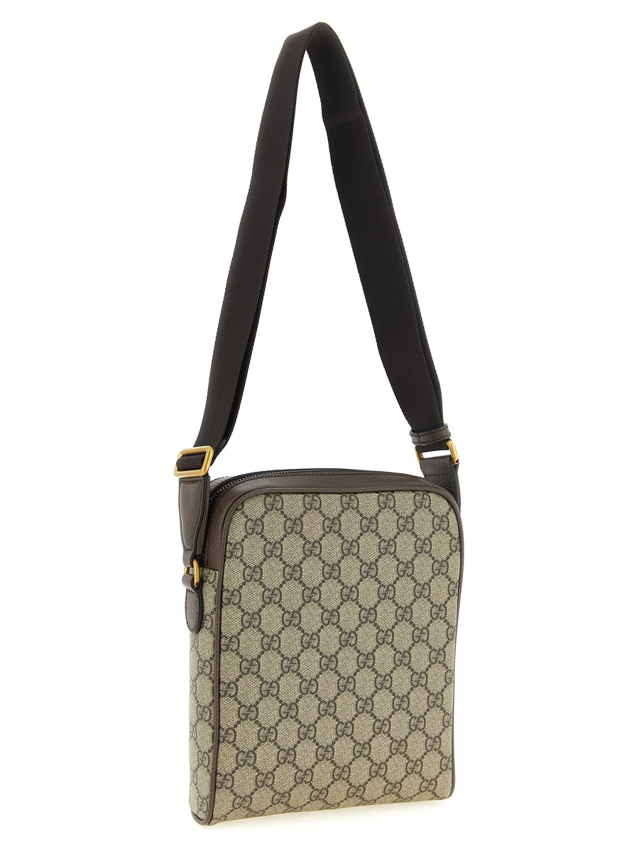 Gucci Ophidia Small Crossbody Bag Beige Coated GG Monogram