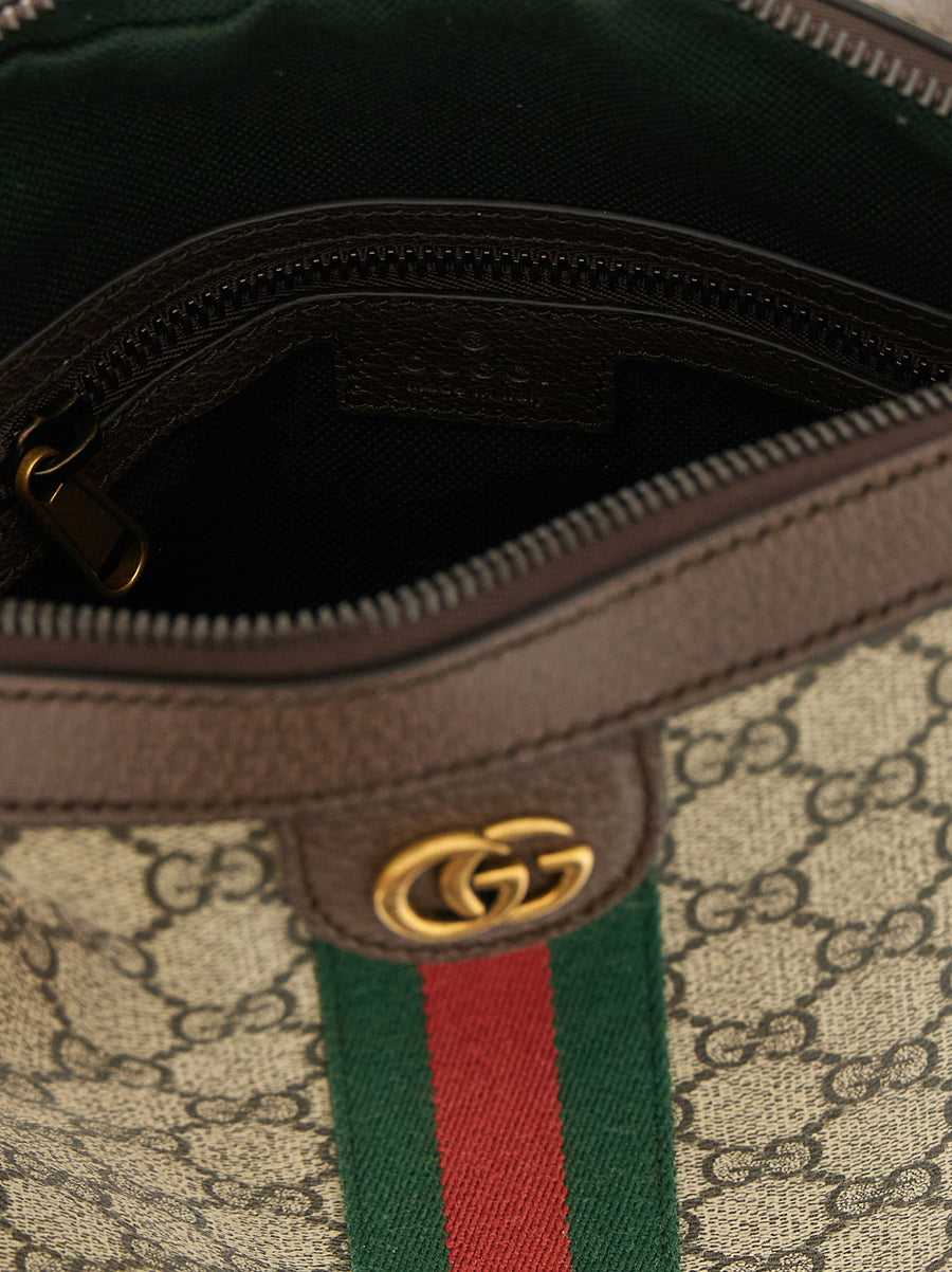 Gucci Ophidia Small Crossbody Bag Beige Coated GG Monogram